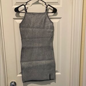 Elegant Silver Dress